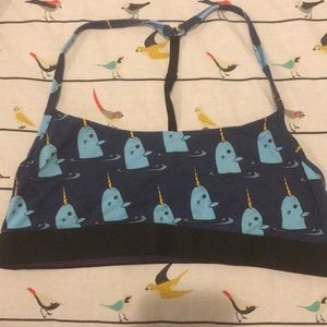 Narwhal lounge bra